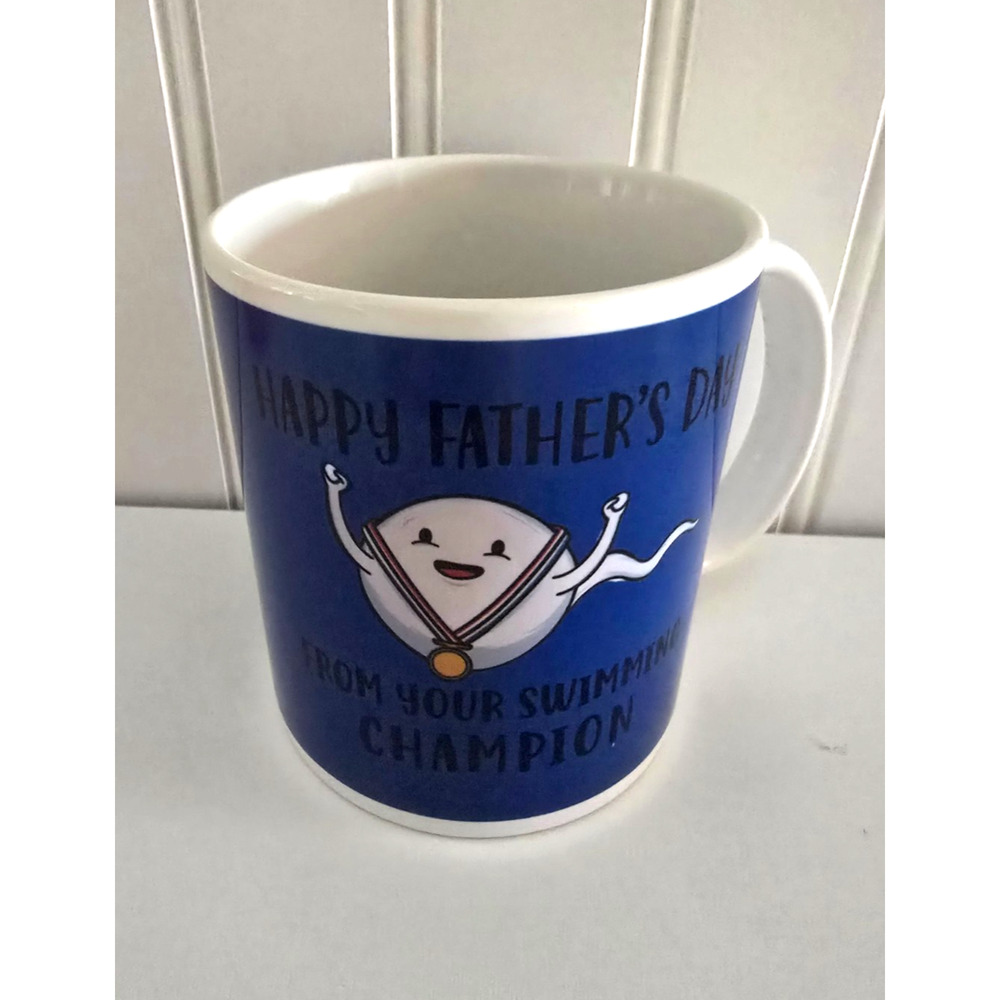 Happy Father's Day From Your Swimming Champion Coffee Cup